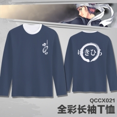 QCCX021-食戟之灵动漫全彩长袖T恤