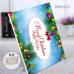 (20X25)MBH121-圣诞 闪光木版画（10寸）