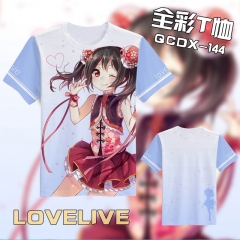 QCDX144-LOVELIVE动漫全彩T恤