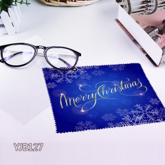 (18X18）YJB127-圣诞 专业洁净眼镜布