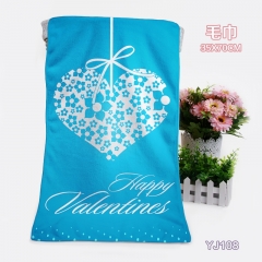（35X70）YJ108-情人节 浴巾