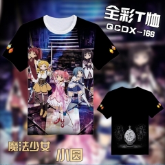 QCDX166-魔法少女小圆动漫全彩T恤