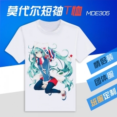 MDE305-Vocaloid初音动漫莫代尔短袖T恤