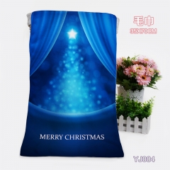 （35X70）YJ084-圣诞 浴巾