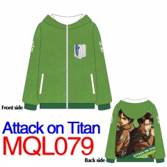 进击的巨人 Attack on Titan MQL079连帽卫衣