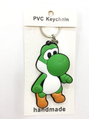 Super Mario two-sided key chain 8超级玛丽钥匙扣