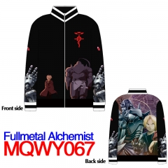 钢之炼金术师 Fullmetal Alchemist MQWY067拉链卫衣