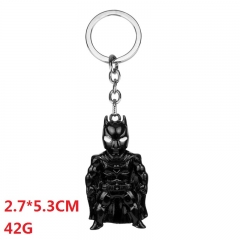 厂家直销 复仇者联盟蝙蝠侠钥匙扣个性包包挂件创意汽车钥匙圈链