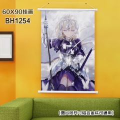 (60X90)BH1254-Fate Grand Order动漫白色塑料杆挂画