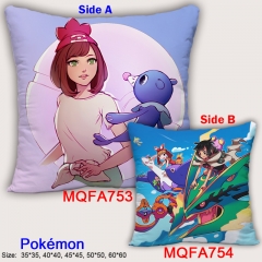 宠物小精灵 Pokémon MQFA753-754抱枕