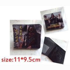 Playerunknown's Battlegrounds Game PU Leather Wallet 1绝地求生钱包