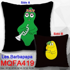 巴巴爸爸 Les Barbapapa MQFA419双面抱枕 45*45cm