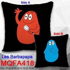 巴巴爸爸 Les Barbapapa MQFA418双面抱枕 45*45cm