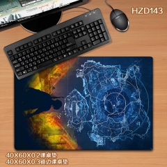 HZD143-绝地求生游戏 40X60X0.2橡胶课桌垫