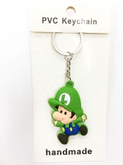 Super Mario two-sided key chain 10超级玛丽钥匙扣