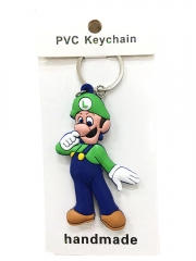 Super Mario two-sided key chain 2超级玛丽钥匙扣