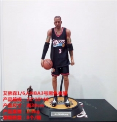 NBA 12寸艾佛森 3#黑衣230g