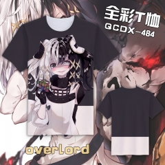 QCDX484-overlord动漫全彩T恤