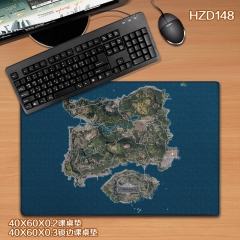 HZD148-绝地求生游戏 40X60X0.2橡胶课桌垫