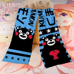 XQCWJ-043-熊本熊 动漫全彩貂绒围巾