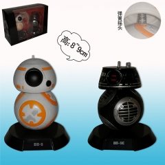 星球大战(BB8+BB9E)盒装机器 可摇头的，一件90个