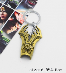DC漫画正义联盟标志古铜色钥匙扣