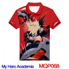 我的英雄学院 My Hero Academia MQP068短袖polo衫