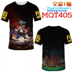 绝地求生 PlayerUnknown's Battlegrounds MQT405短袖T恤