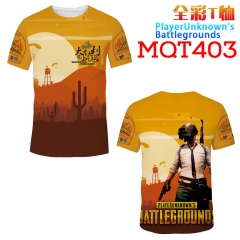 绝地求生 PlayerUnknown's Battlegrounds MQT403短袖T恤