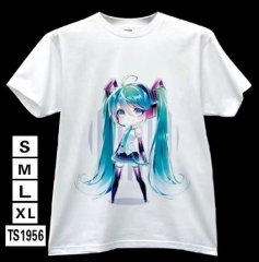 TS1956 初音未来 莫代尔棉 T恤