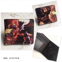 复仇者联盟蝙蝠侠标志全彩磨砂吸塑卡包装二折丝印钱包