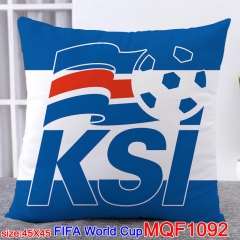 MQF1092 世界杯 双面抱枕