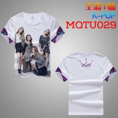 MQTU029-3 K-POP 短袖全彩T恤