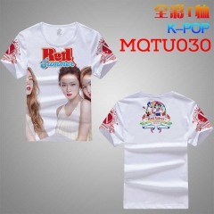 MQTU030-3 K-POP 短袖全彩T恤
