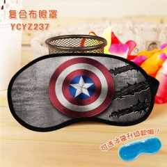 YCYZ237-美国队长影视彩印复合布眼罩