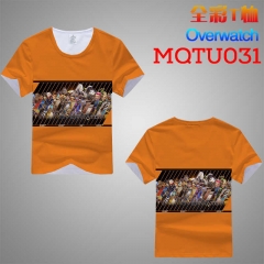 MQTU031-3 守望先锋 短袖全彩T恤
