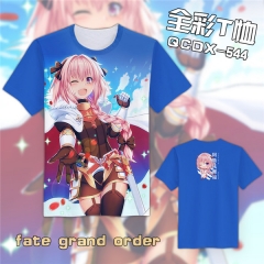 QCDX544-fate grand order 动漫全彩T恤