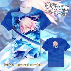 QCDX543-fate grand order 动漫全彩T恤