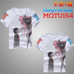 MQTU154 DARLING in the FRANXX  全彩T恤