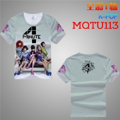 MQTU113  BTS全彩T恤