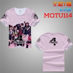 MQTU114  BTS全彩T恤