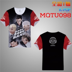 MQTU098  BTS全彩T恤