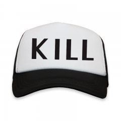 工作细胞帽子黑白帽KILL