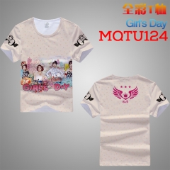 Girl's Day MQTU124全彩短袖T恤