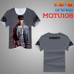 SHINee MQTU108全彩短袖T恤