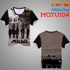 MBLAQ MQTU104全彩短袖T恤