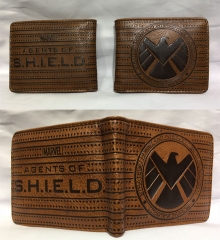 S.H.I.E.L.D. 压纹新款钱包 11.5X9.5cm