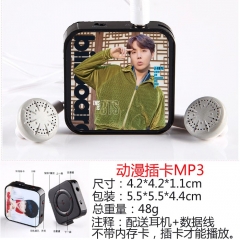 BTS防弹少年团 4运动跑步迷你MP3播放器支持内存卡