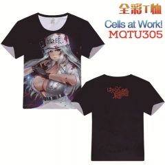 MQTU305-3 工作细胞 全彩短袖T恤