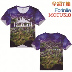 MQTU319-3 堡垒之夜 全彩短袖T恤